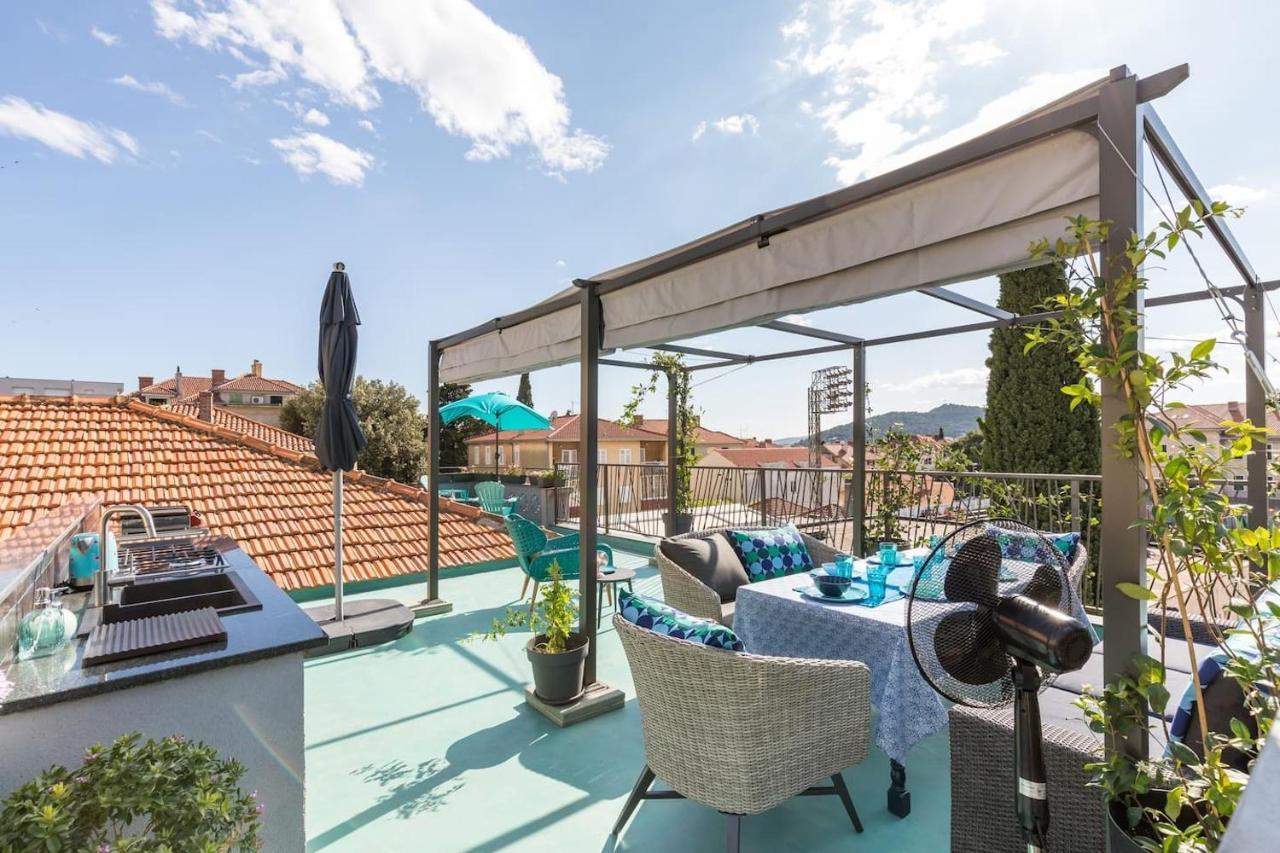 Boutique Triple House With Garden & Roof Terrace Villa Split Luaran gambar
