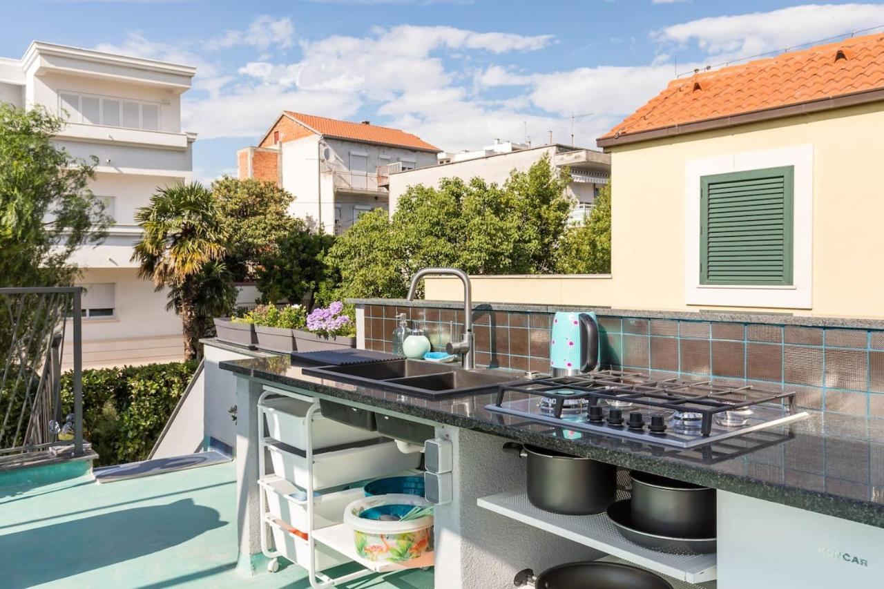 Boutique Triple House With Garden & Roof Terrace Villa Split Luaran gambar